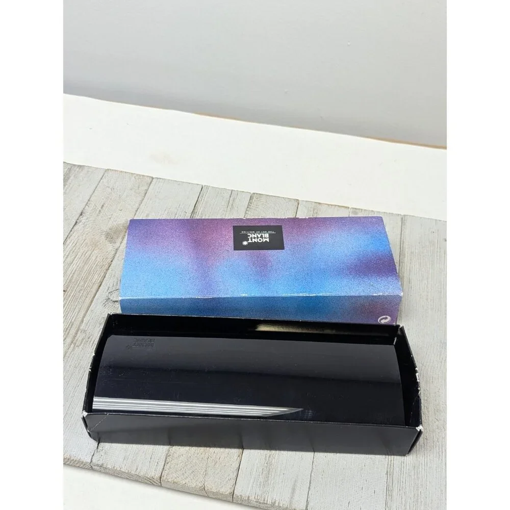 Used Mont Blanc Pen Presentation Box, Service Booklet, Storage Box  ** BOX ONLY - Picture 5 of 15